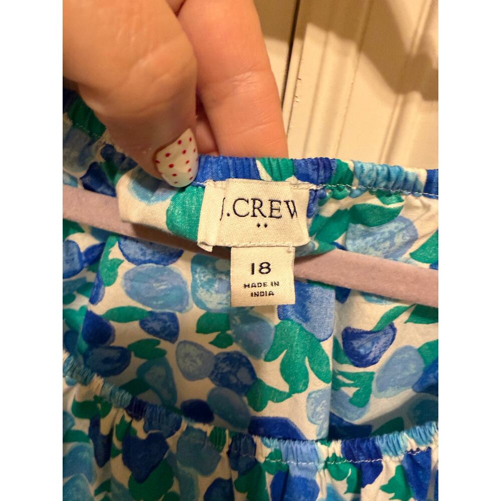 J. Crew Women’s Plus Size Blueberry Scoop Neck Dress Sz 18 - Picture 11 of 12